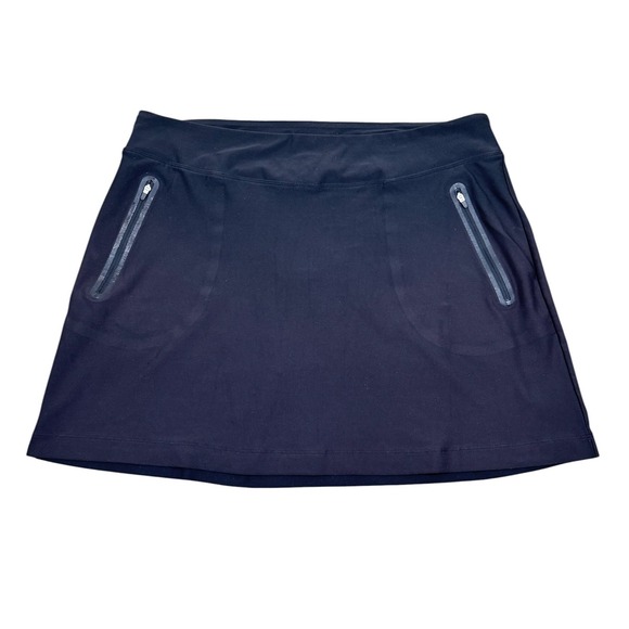 Nike Dresses & Skirts - NIKE GOLF Tour Performance Dri-Fit Black Mini Skirt Shorts Underneath Skort XL